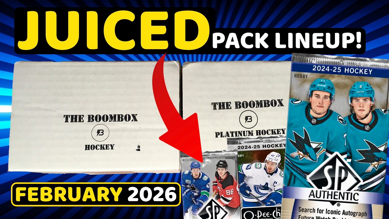 THESE BIG PACKS DELIVERED! - BOOMBOX Platinum Hockey + Standard - February 2026