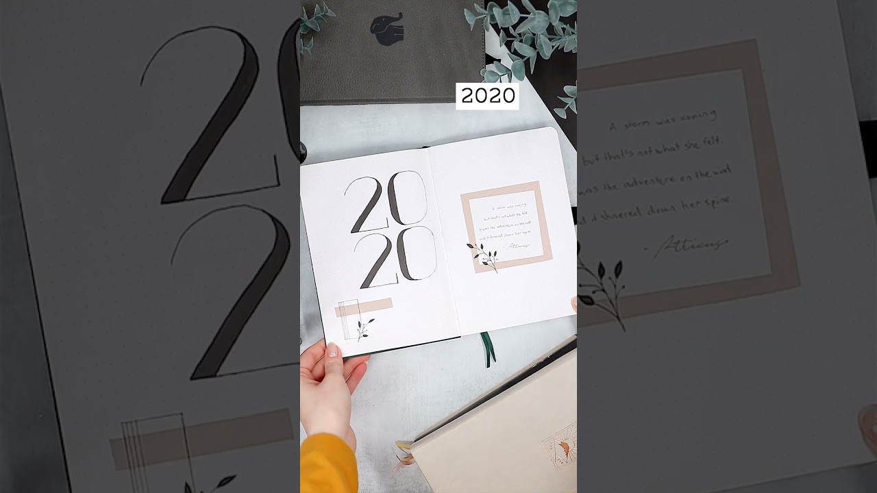 Here's 5 YEARS Of Bullet Journaling | First Page Evolution