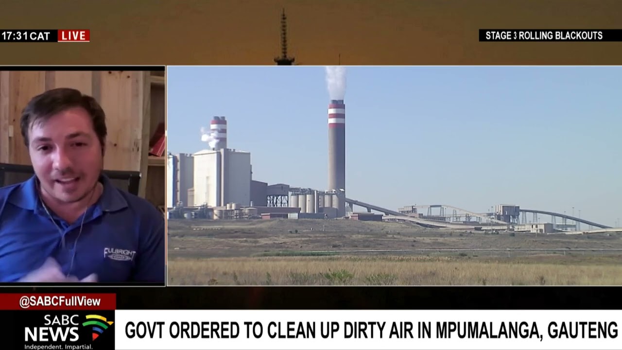 Discussion on the long-term impact of climate change on SA: Dr Alex Lenferna
