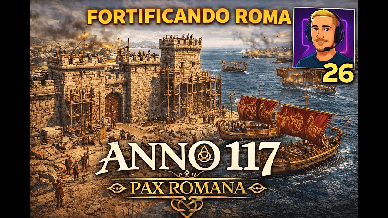 ANNO 117: PAX ROMANA, Fortificando Roma!! cap26