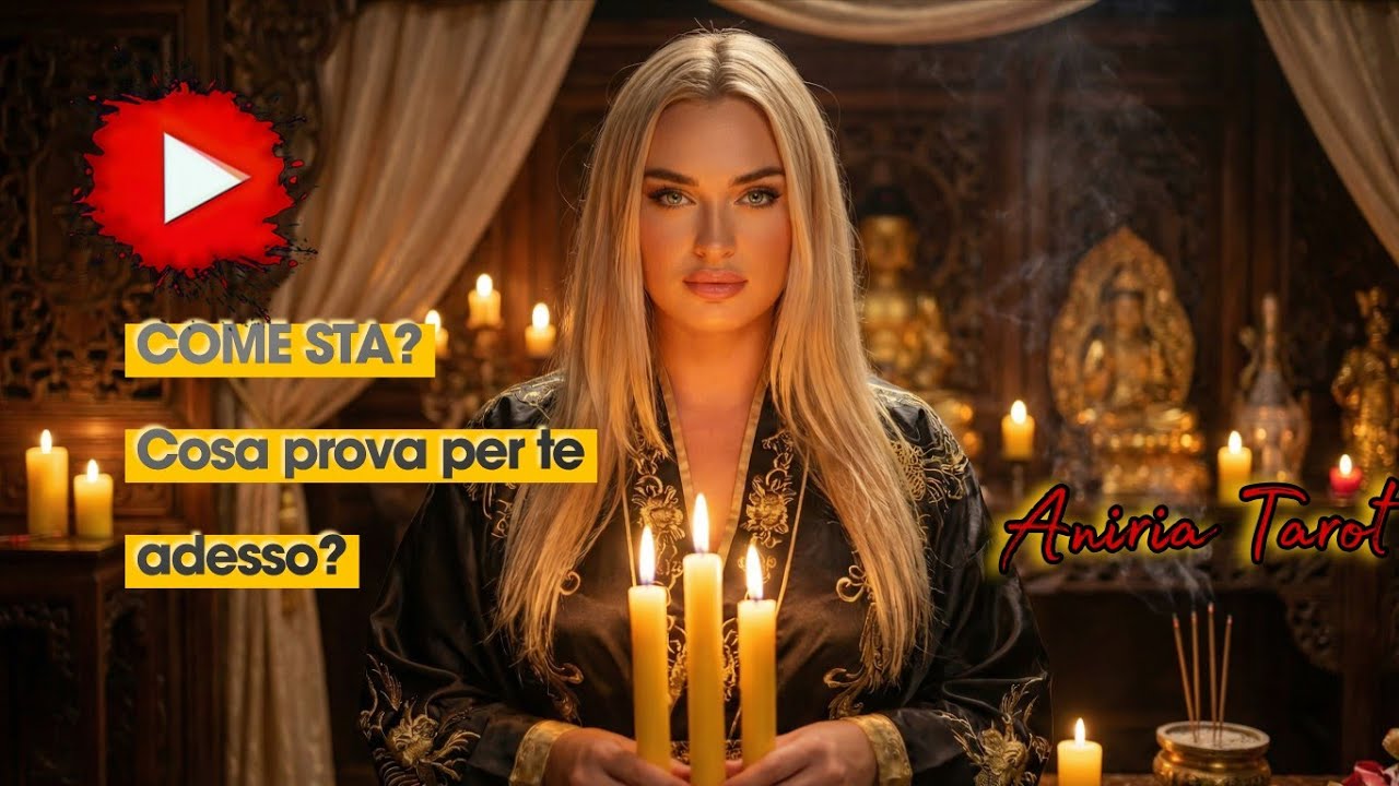 ⚘️ COME STA ? Cosa prova e pensa adesso? | TAROCCHI 