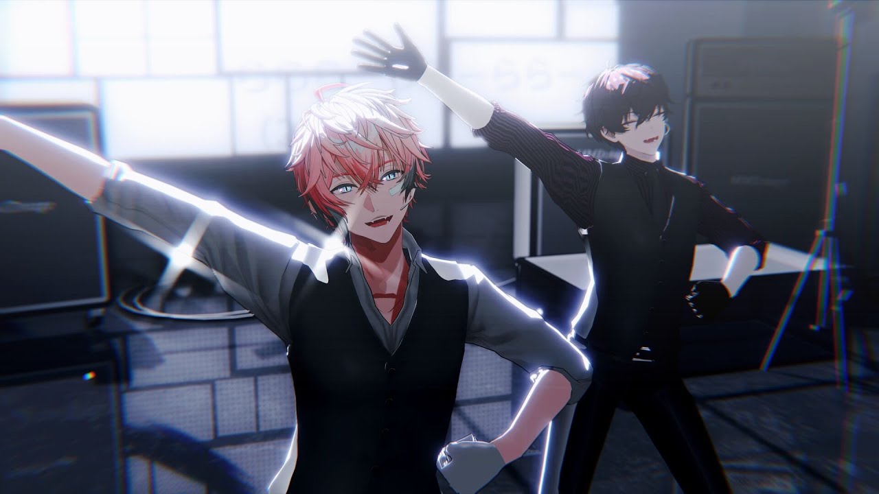 【にじさんじMMD】WAVE【にじさんじ珍走団】【赤城ウェン/宇佐美リト/佐伯イッテツ】
