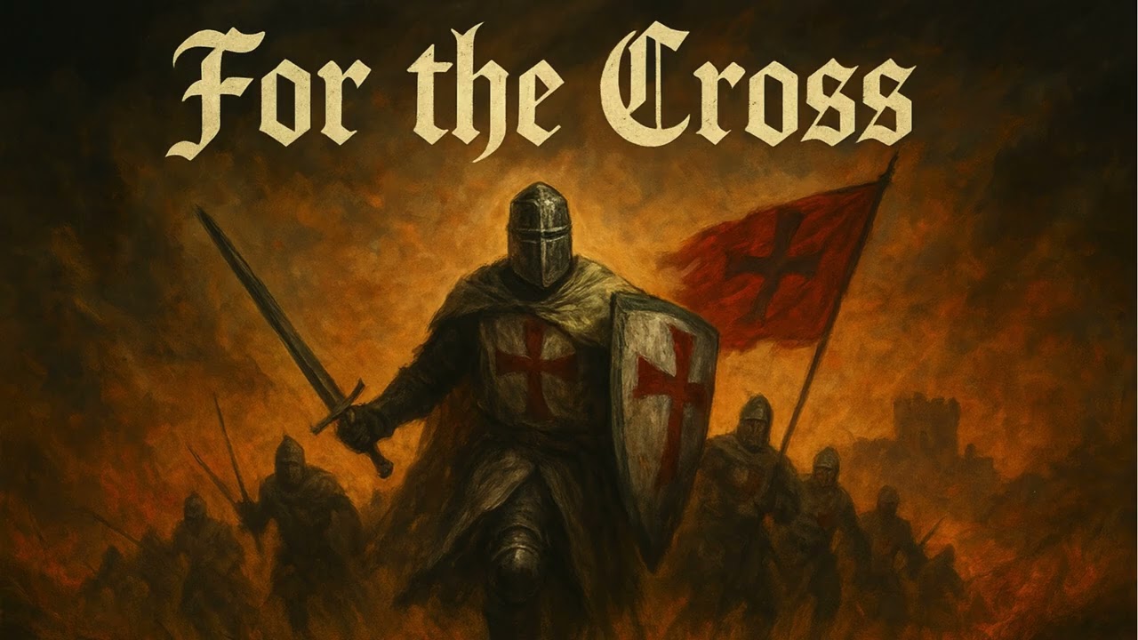 For the Cross ⚔️ | Epic Knights Templar Rock Anthem | Medieval Crusader Metal Song