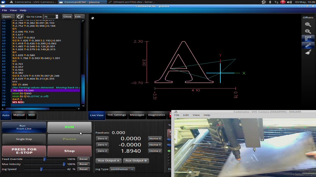 Engraver Operation with CommandCNC System
