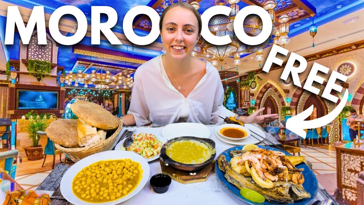 Our First Feast in Morocco was ABSOLUTELY FREE 🇲🇦