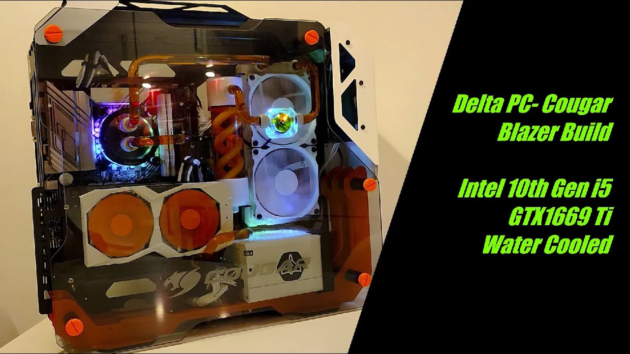 Cougar Blazer Essence Build - Delta PC - Time Lapse Video