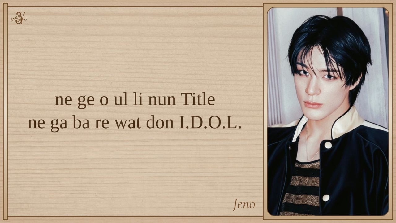 NCT JNJM 'I.D.O.L.' Easy Lyrics