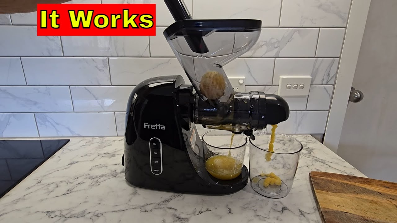 Is the Fretta Masticating Cold Press Juicer Worth Buying?