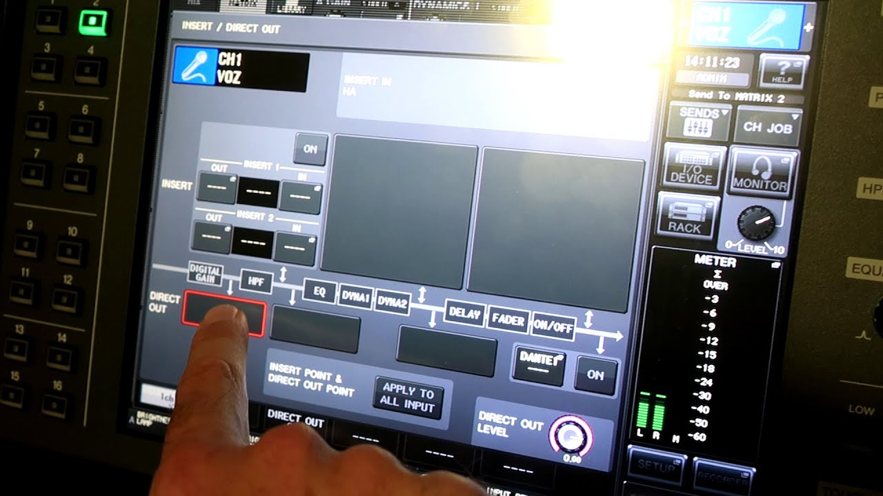 DANTE VIRTUAL SOUNDCARD - GRABACIÓN MULTITRACK DEL DIRECT OUT DE LA MESA YAMAHA QL / CL SIN STAGEBOX