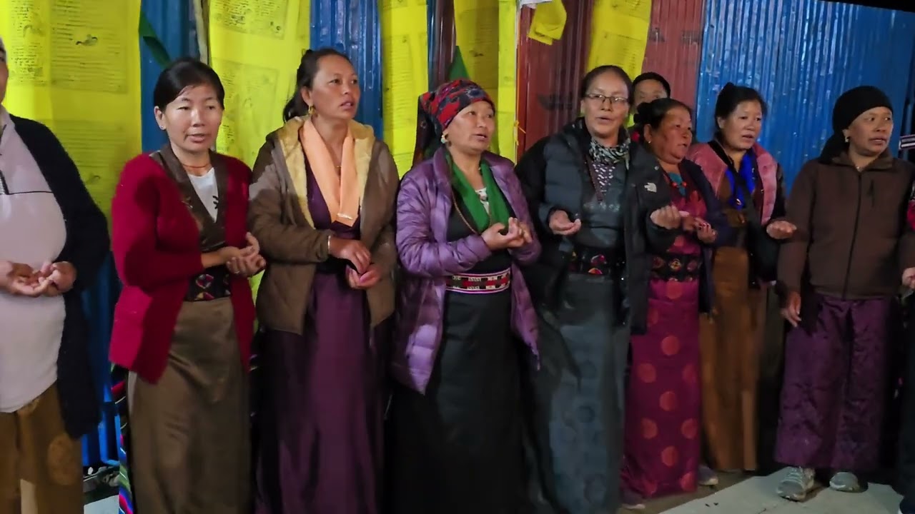 Gyawa puja of late ev Lhakchung at Thubten dongang padma chholing Gumba (Nakote)
