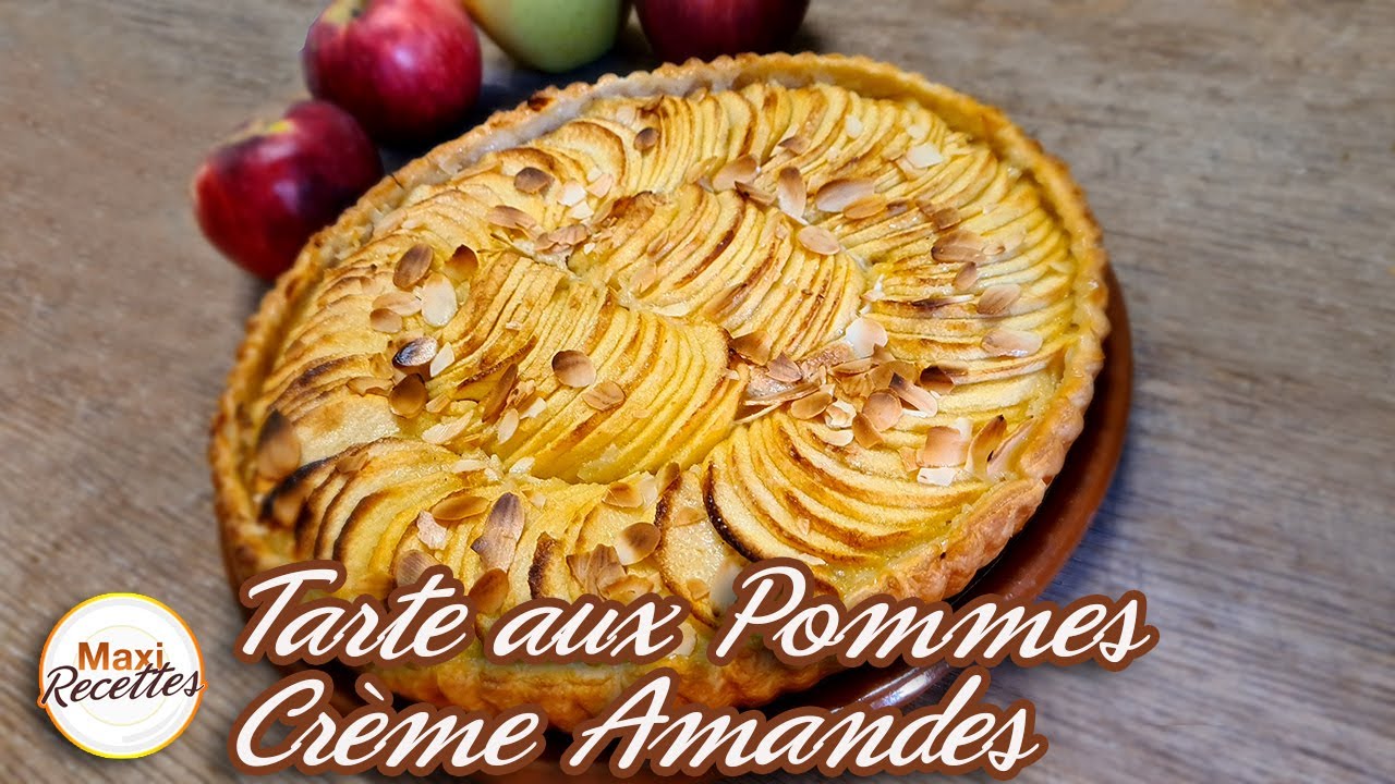 Tarte aux Pommes Amandes - Recette Facile et Rapide