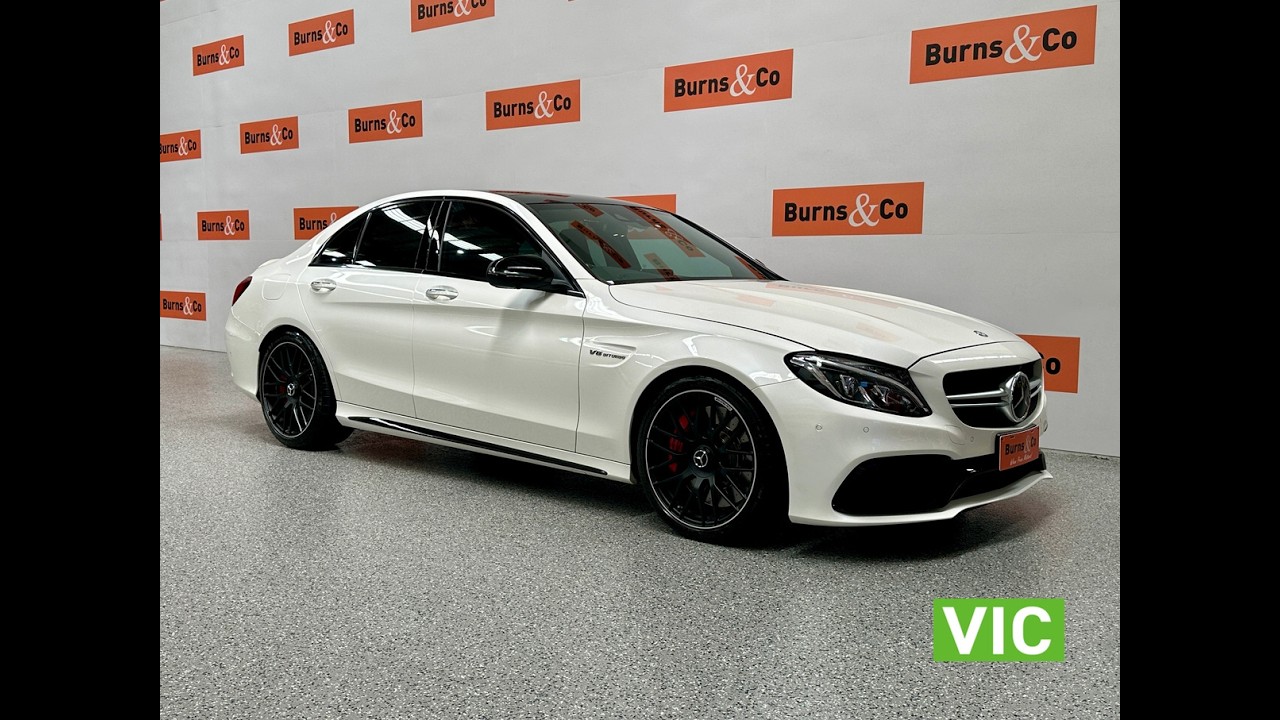 2017 Mercedes Benz C63S AMG Bi-Turbo 4.0L V8 Auto