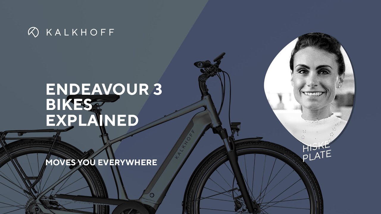 Trekking E-Bike Endeavour 3: perfekt für lange Strecken | KALKHOFF