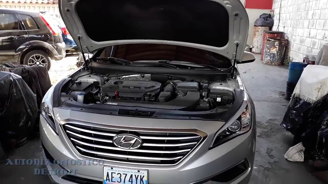 HYUNDAI SONATA 2016 FALLA EN EL ACTUADOR (VCM)