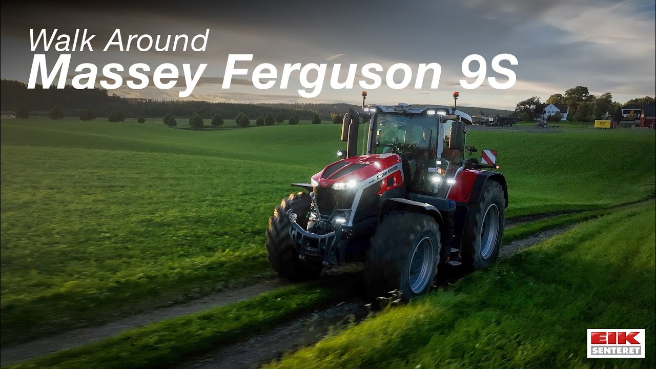 Massey Ferguson 9S: Kraft, teknologi og komfort for moderne landbruk
