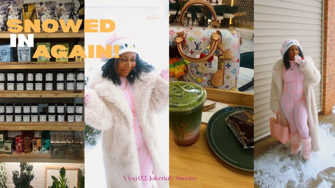 WEEKEND VLOG| SNOW DAYS + MATCHA + RAMEN+ MORE