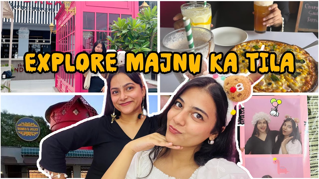 REVIEW OF MANDALA CAFE | ROMEO & JULIET CAFE | PHOTOBOOTH | CAFE | MAJNU KA TILA 🍜☕️🍕