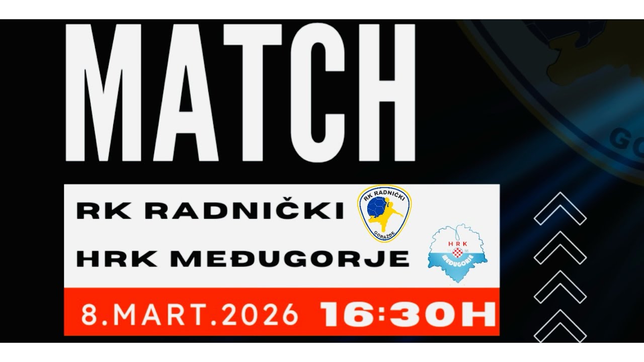 RK RADNIČKI vs HRK MEĐUGORJE