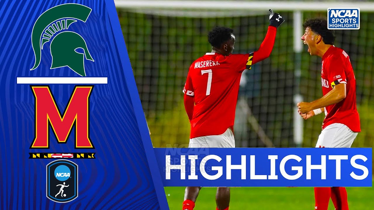 Maryland vs Michigan State | NCAA College Soccer Highlights | November 7, 2025