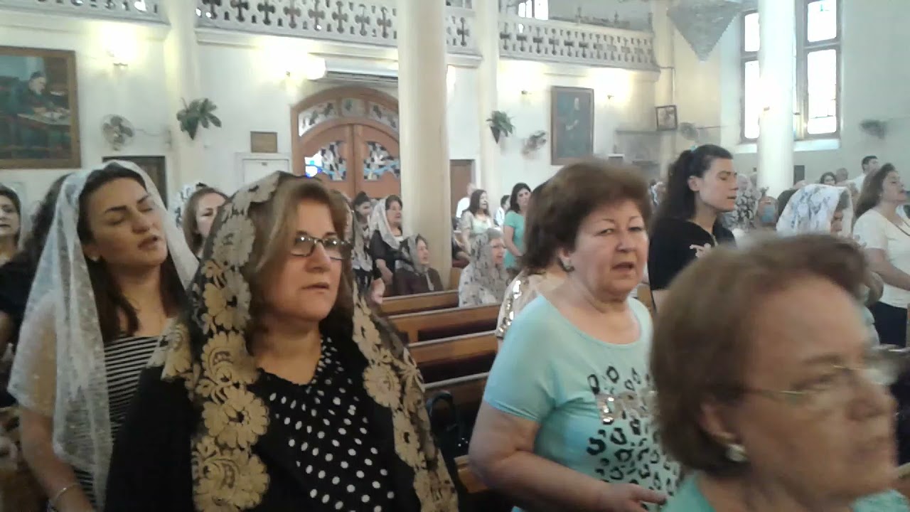 جزء1 - قداس الاحد بتاريخ  27/6/2021 احتفل به الخورأسقف شكري توما في كنيسة مار جرجس للسريان الارثوذكس