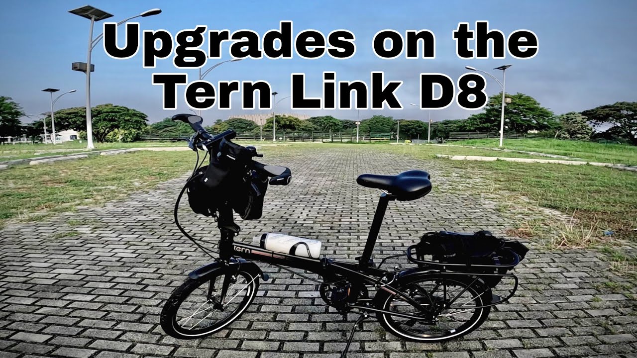 100km ride after thoughts + Tern Link D8 folding bike upgrades