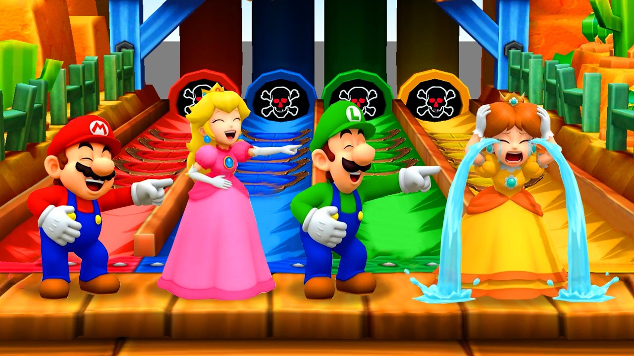 Mario Party 3DS - Final Battle of Champions! Mario Vs Peach Vs Luigi Vs Daisy