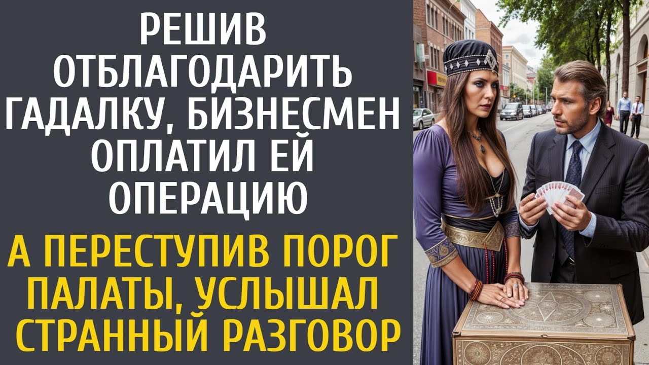 Решив отблагодарить гадалку, бизнесмен оплатил ей операцию… А около палаты услышал странный разговор
