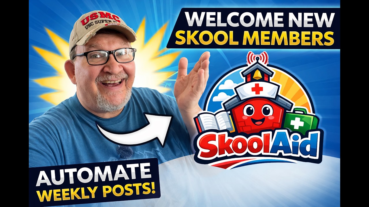 How to Welcome New Skool Members Automatically Every Week | SkoolAid Chrome Extension