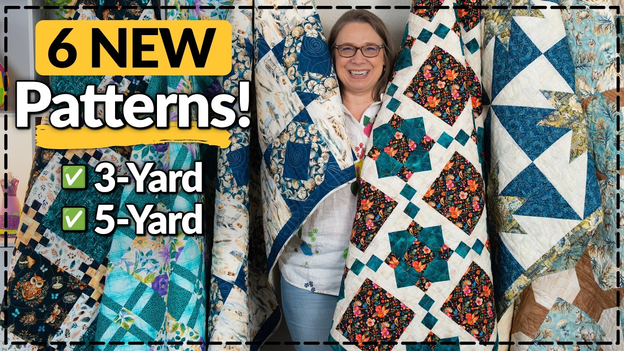Don&rsquo;t Miss These NEW 3 & 5-Yard Quilts!