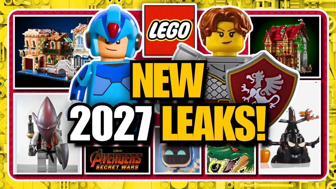 NEW LEGO LEAKS! Marvel, Futura, Dragon Ball & MORE!