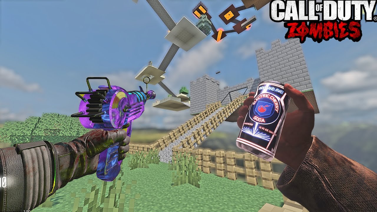 LA TORRE DE PARKOUR DE MINECRAFT CUSTOM ZOMBIES 