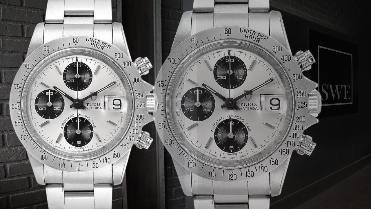Tudor Prince Big Block Oysterdate Silver Vertical Panda Dial Watch 79180 | SwissWatchExpo