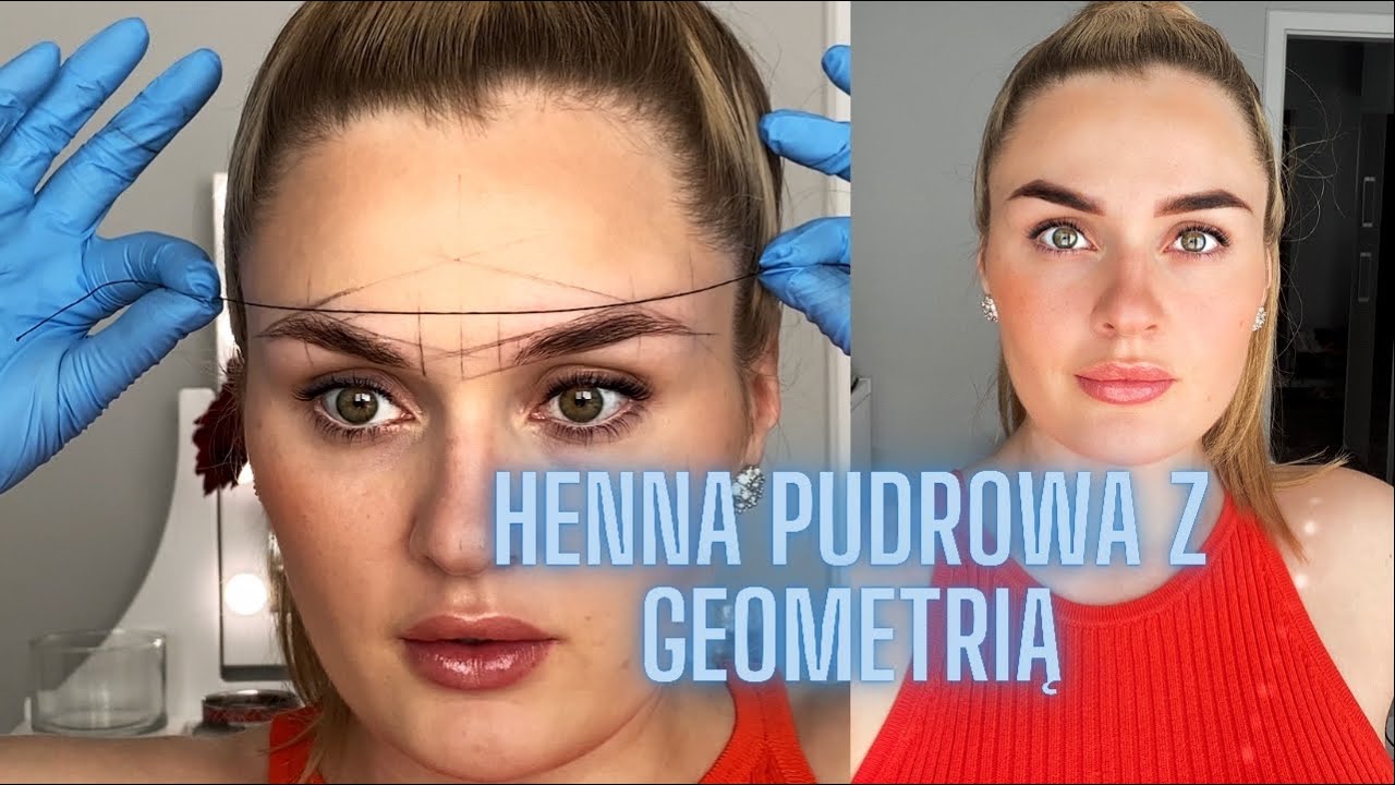 HENNA PUDROWA Z GEOMETRIĄ || KROK PO KROKU