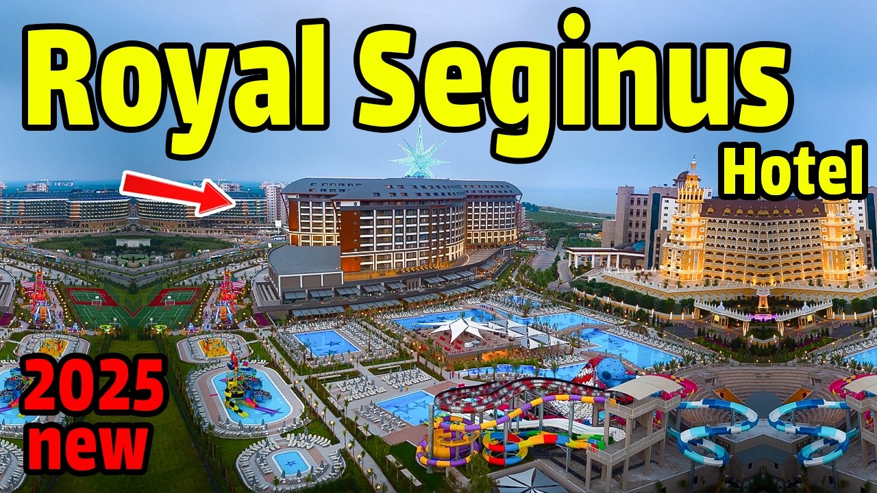 ROYAL SEGINUS HOTEL NEW 2025 Uall Inclusive ANTALYA WALKING TOUR Travel Vlog