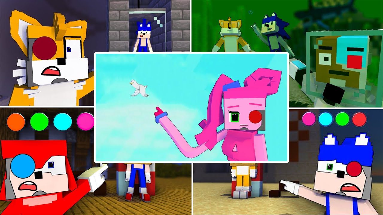 ALL Guys Look A Birdie Animation (Minecraft FNF)