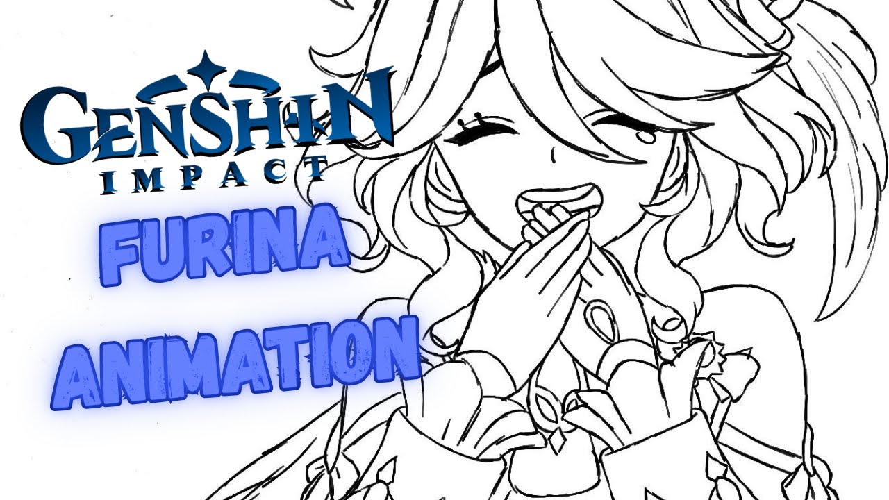 Furina finds out about Neuvillette's secret file - Genshin Impact Animation