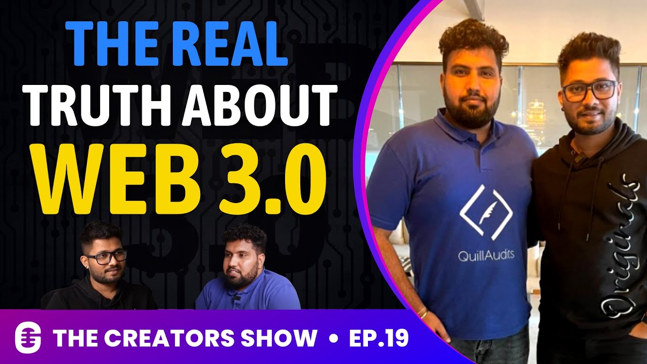 Is Web 3.0 Secured or Not ? | Ft. Pritam Rao | The Creators Show 19