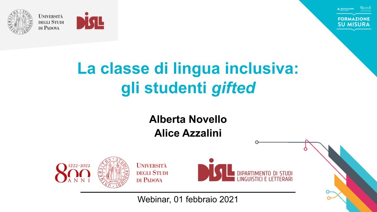 La classe di lingua inclusiva: gli studenti gifted