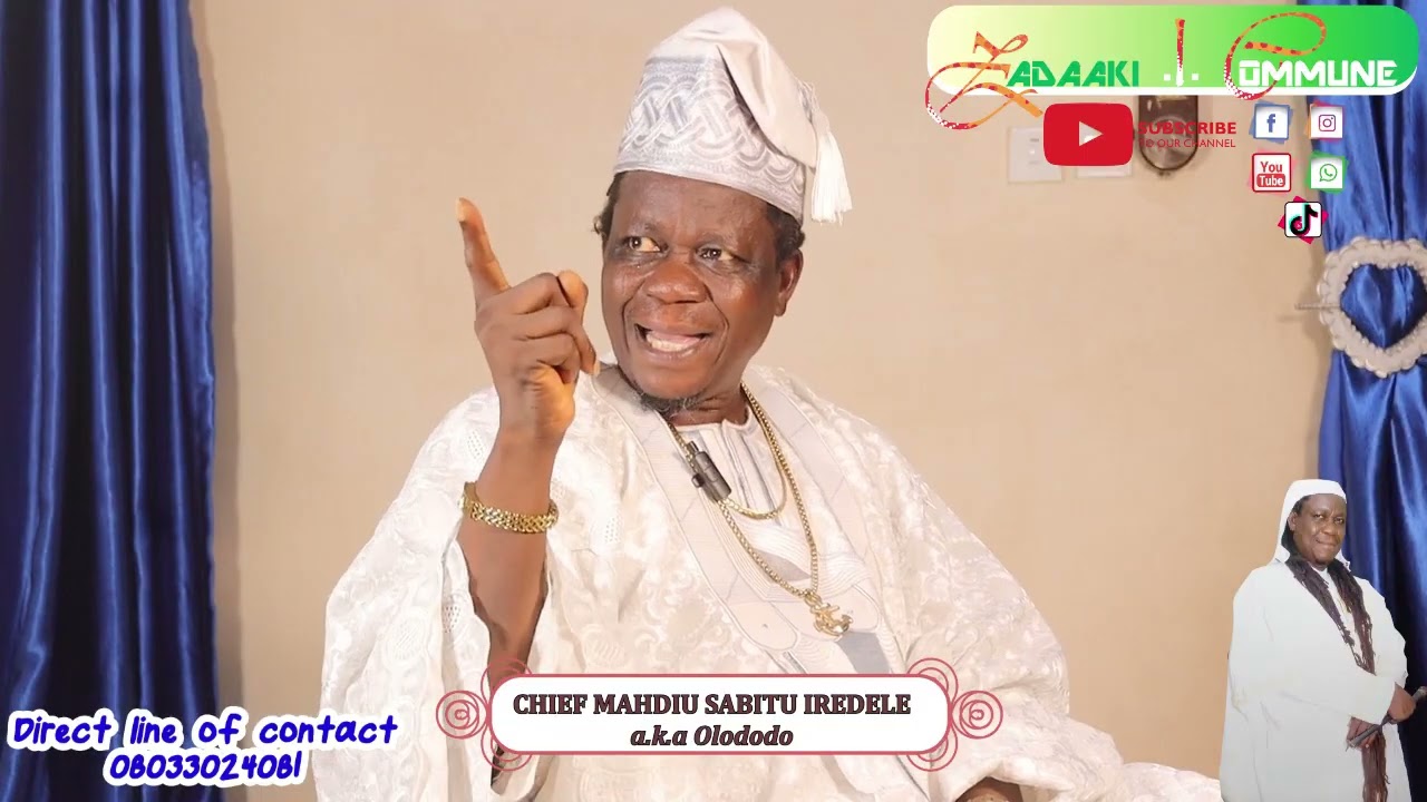 Interview Session with Chief MAHDIU Sabitu Iredele Part B