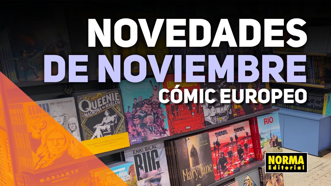 NOVEDADES C&Oacute;MIC EUROPEO | NOVIEMBRE 2025 | NORMA EDITORIAL