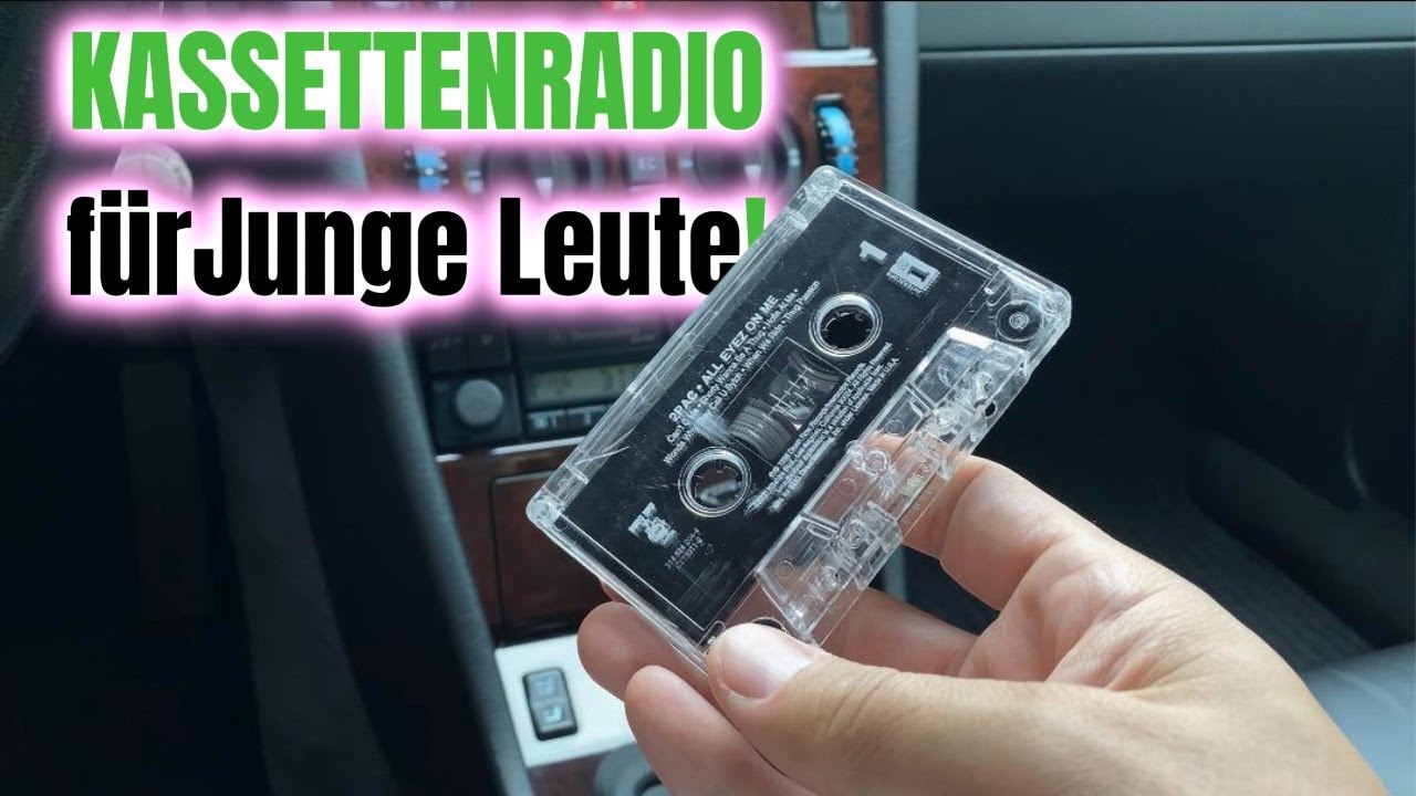㉦ Mercedes W124 - KASSETTENRADIO F&Uuml;R JUNGE LEUTE!