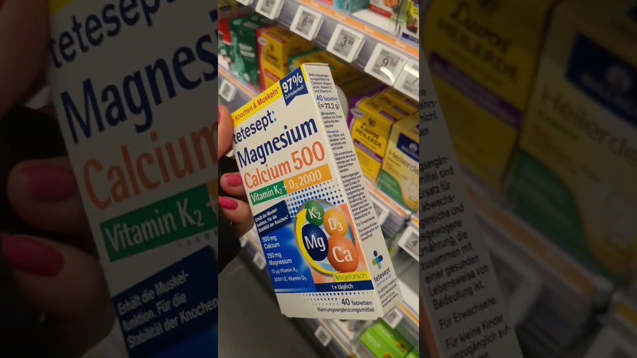 Der Preis f&uuml;r Tetesept Magnesium Calcium 500 #keinewerbung