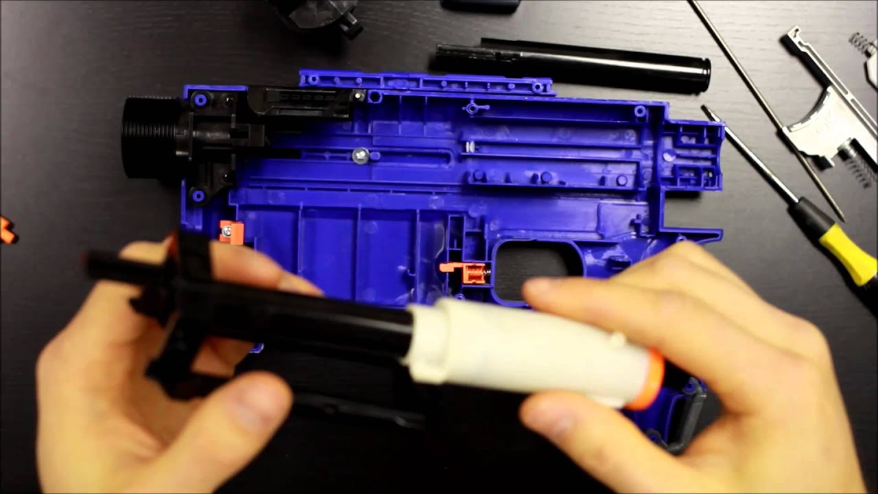 Unleashed Solid Stage 3 Installation for Nerf Retaliator by Orange Mod Works