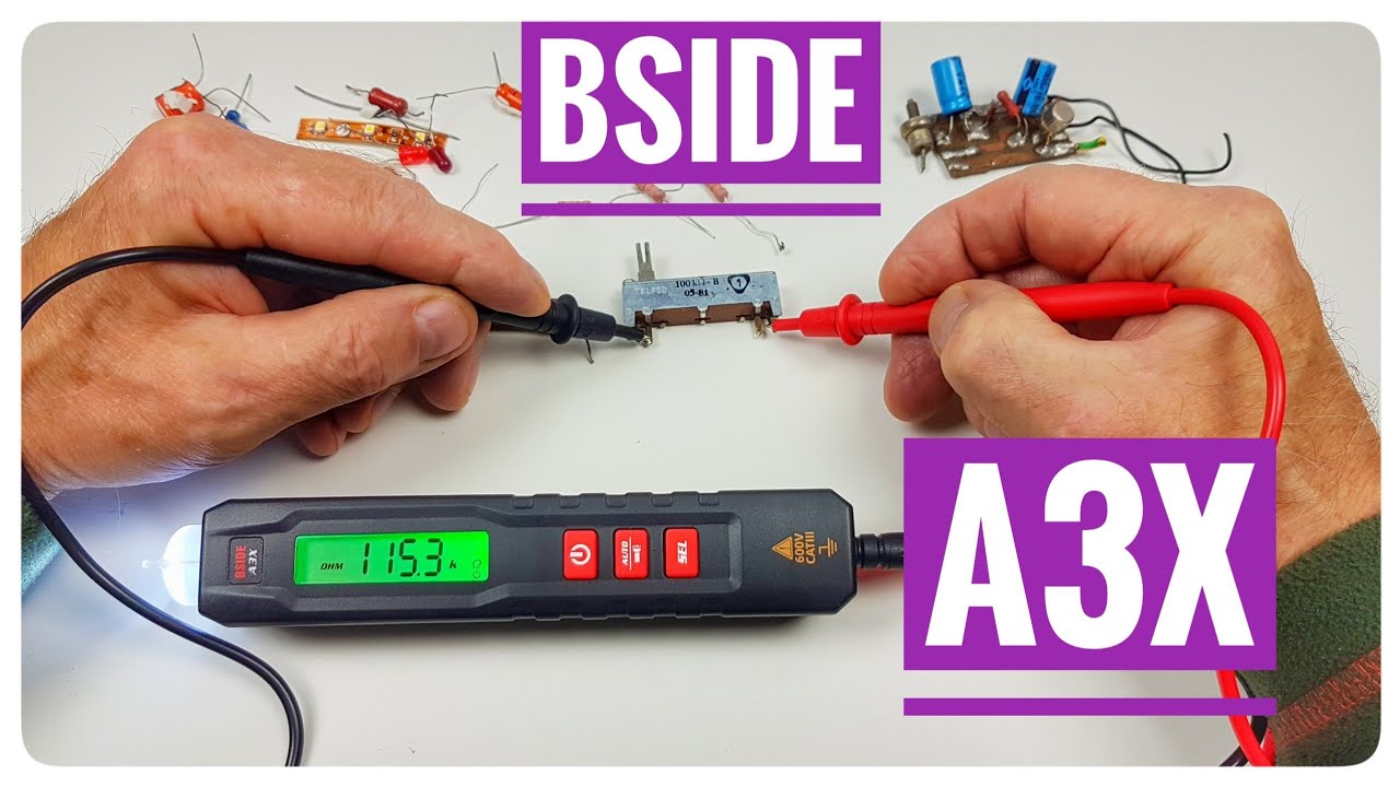 BSIDE A3X - bezdotykowy wskaźnik napięcia, multimetr i termometr w jednym urządzeniu