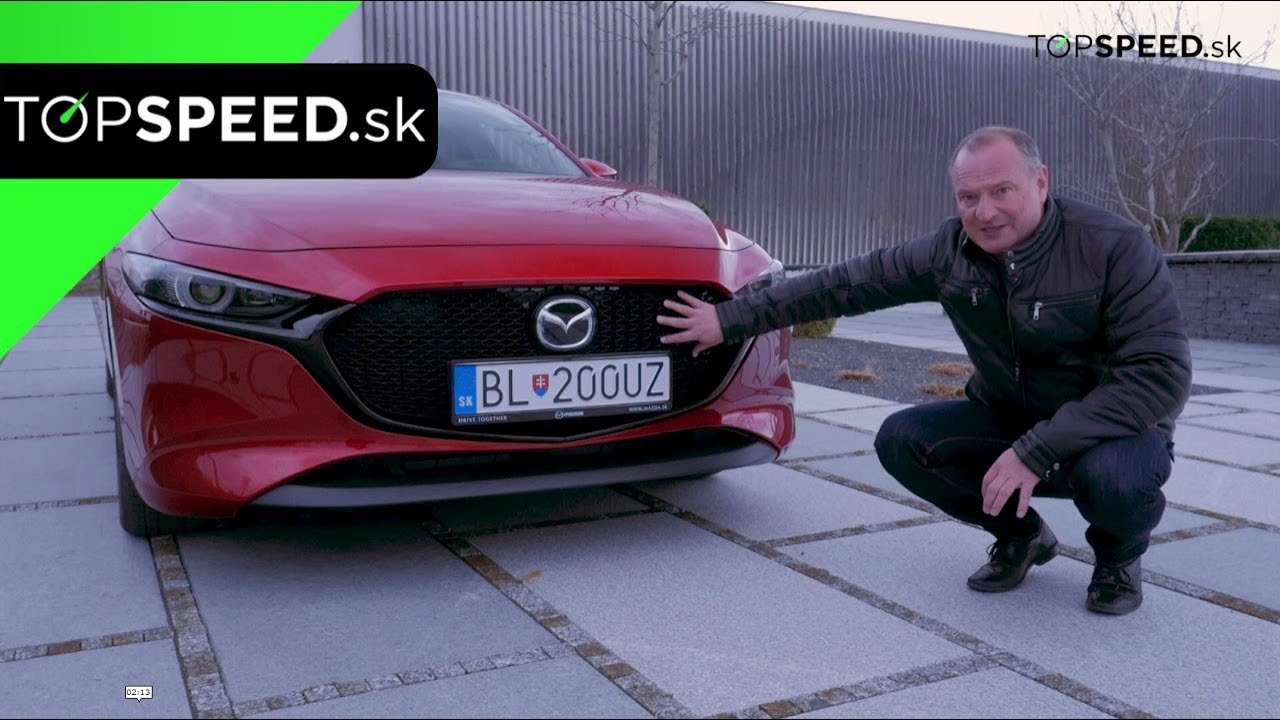 Mazda 3 2019 jazda - Alex ŠTEFUCA TOPSPEED.sk
