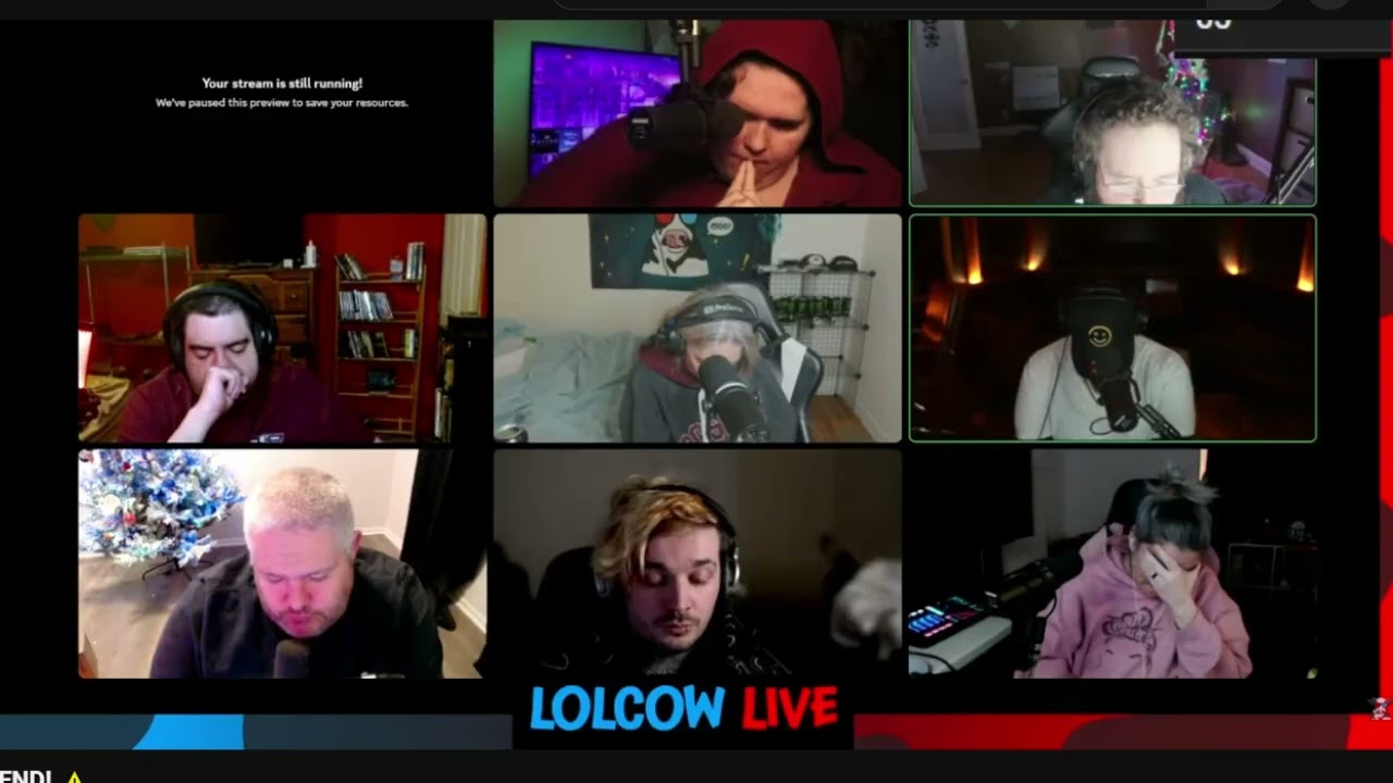 Boogie2988 says a prayer for  his friend @adamthewoo who recently passed.