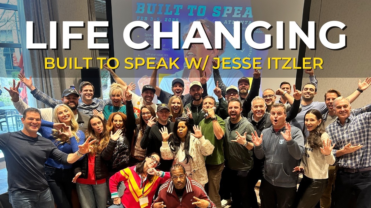 Jesse Itzler's Built To Speak Recap | Life Changing Experience