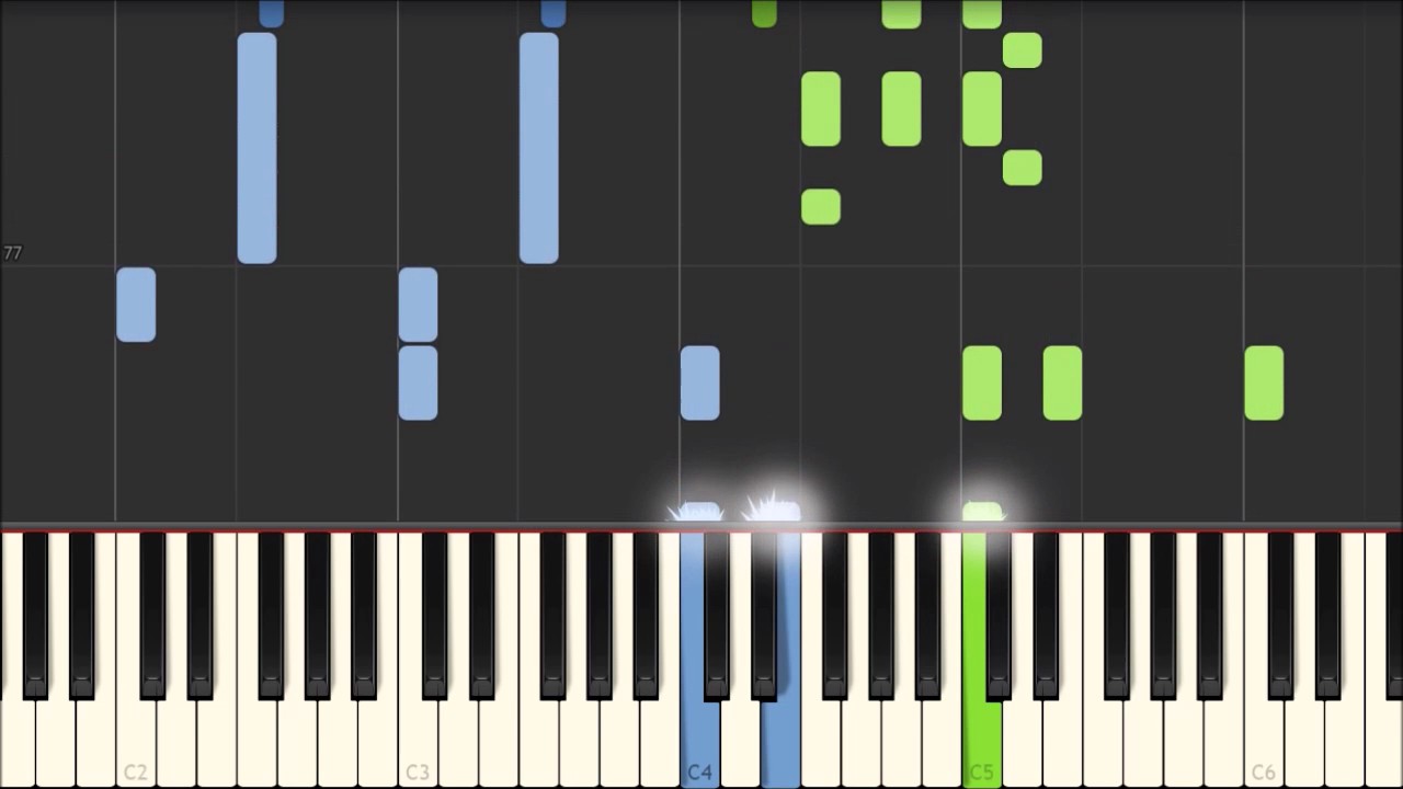 Elite Syncopations - Scott Joplin [Piano Tutorial] (Synthesia)