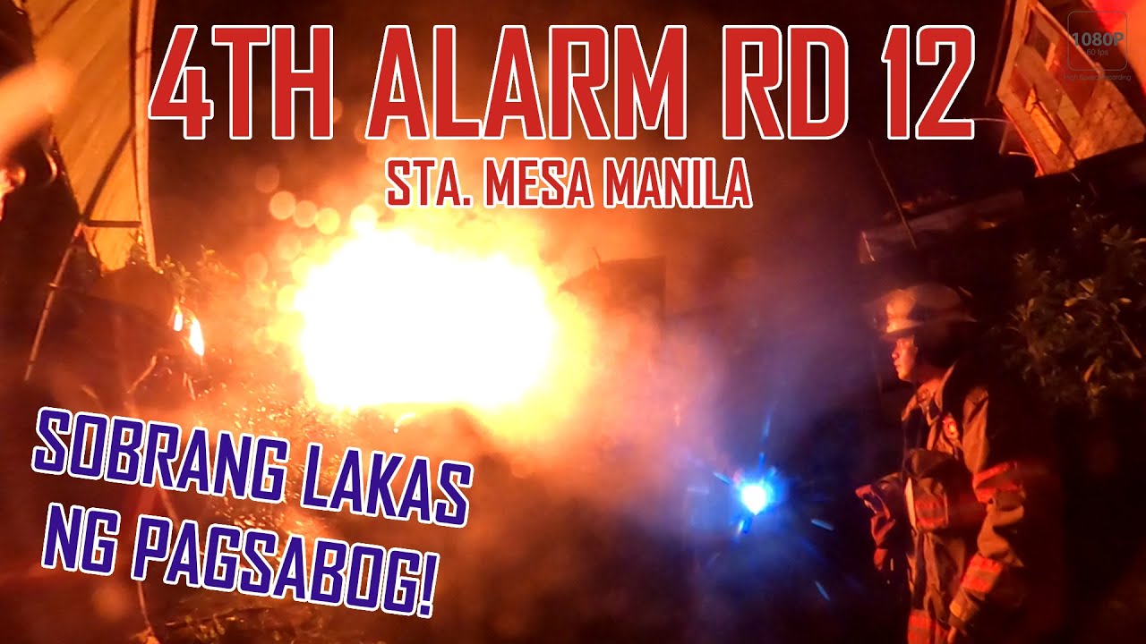 10 70 4TH ALARM ROAD 12 STA MESA MANILA NOVEMBER 2, 2020 | RFV | Response Fire Volunteer