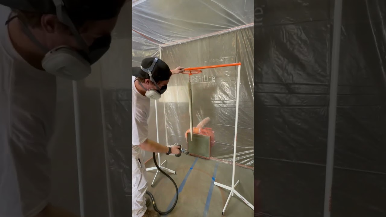 @PaintLine Pro Spray & Dry Hanging  Series #painting #tools  #shorts